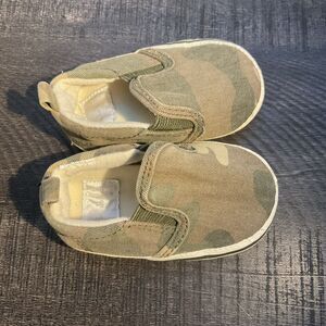 Koala Kids Baby Green Camouflage Shoes Newborn Shoes 0-3 Months